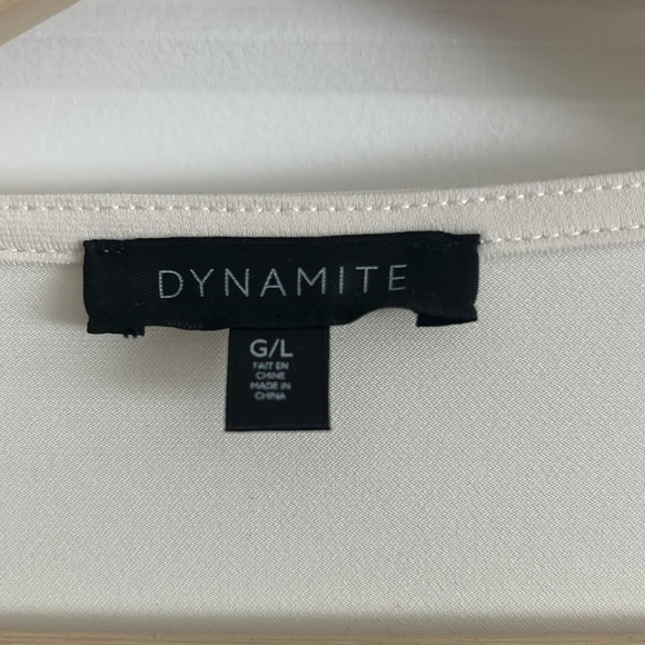 Dynamite Twist Front Crop Top - Picture 9 of 9